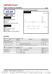 S3L60 datasheet pdf Shindengen