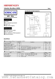 S30SC4M datasheet pdf Shindengen