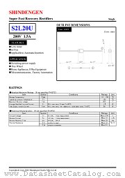 S2L20U datasheet pdf Shindengen