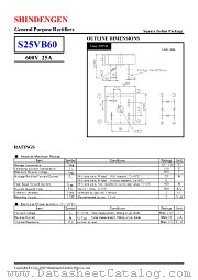 S25VB60 datasheet pdf Shindengen