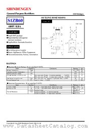 S1ZB60S datasheet pdf Shindengen