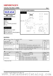 S1ZAS4 datasheet pdf Shindengen