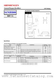 S1NBB80S datasheet pdf Shindengen