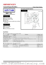 S15VTA80 datasheet pdf Shindengen