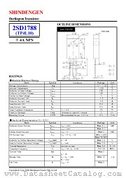 2SD1788 datasheet pdf Shindengen