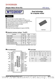 MTD2006F datasheet pdf Shindengen