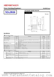 MA3810 datasheet pdf Shindengen