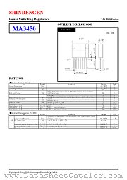 MA3450 datasheet pdf Shindengen