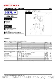 M1FL40 datasheet pdf Shindengen