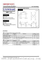 LN1WBA6D datasheet pdf Shindengen
