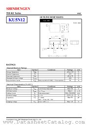 KU5N12 datasheet pdf Shindengen
