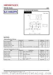 KU1R29N datasheet pdf Shindengen