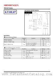 KT10L07 datasheet pdf Shindengen