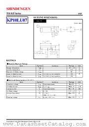 KP10LU07 datasheet pdf Shindengen