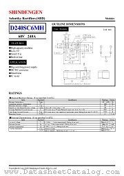 240SC6MH datasheet pdf Shindengen