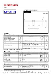 K1V38(W) datasheet pdf Shindengen