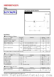 K1V36(W) datasheet pdf Shindengen