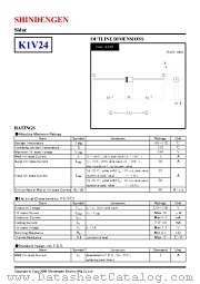 K1V24 datasheet pdf Shindengen