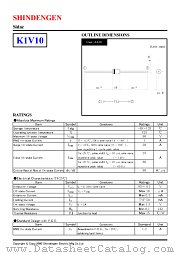 K1V10 datasheet pdf Shindengen