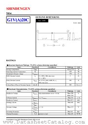 G1V(A)20C datasheet pdf Shindengen