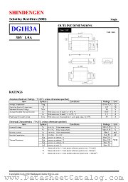 DG1H3A datasheet pdf Shindengen