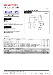 DF20SC4M datasheet pdf Shindengen