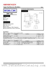 DF20LC2U datasheet pdf Shindengen