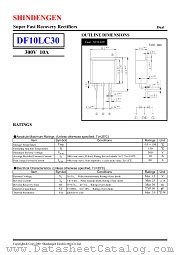 DF10LC30 datasheet pdf Shindengen