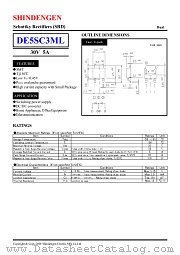 DE5SC3ML datasheet pdf Shindengen
