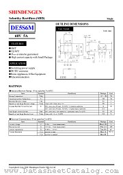 DE5S6M datasheet pdf Shindengen