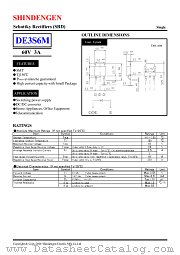 DE3S6M datasheet pdf Shindengen