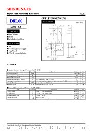 D8L60 datasheet pdf Shindengen