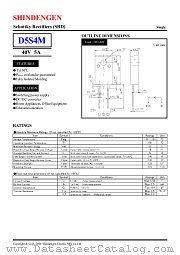 D5S4M datasheet pdf Shindengen