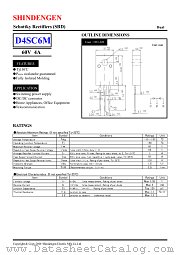D4SC6M datasheet pdf Shindengen
