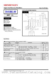 D4SBL40 datasheet pdf Shindengen