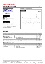 D3S6M datasheet pdf Shindengen