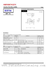 D3FS6 datasheet pdf Shindengen