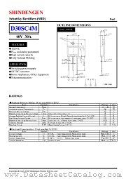 D30SC4M datasheet pdf Shindengen