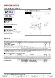 D2FS6 datasheet pdf Shindengen