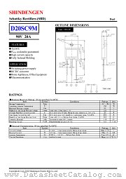 D20SC9M datasheet pdf Shindengen