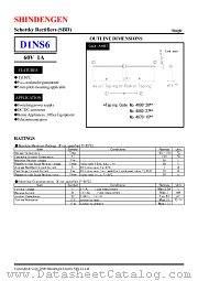 D1NS6 datasheet pdf Shindengen