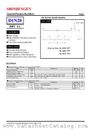 D1N20 datasheet pdf Shindengen