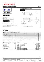 D1FS6 datasheet pdf Shindengen