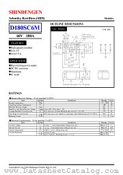 D180SC6M datasheet pdf Shindengen
