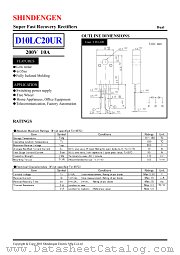 D10LC2UR datasheet pdf Shindengen