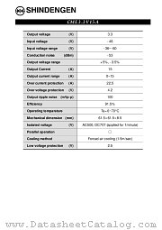 CME3.3V15A datasheet pdf Shindengen