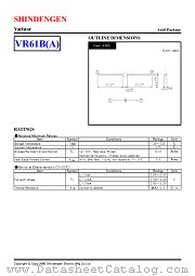 VR-61B(A) datasheet pdf Shindengen