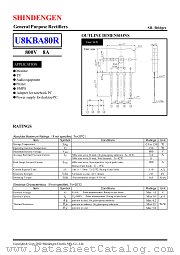 U8KBA80R datasheet pdf Shindengen