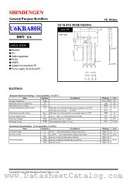 U6KBA80R datasheet pdf Shindengen