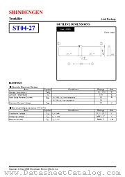 ST04-27 datasheet pdf Shindengen